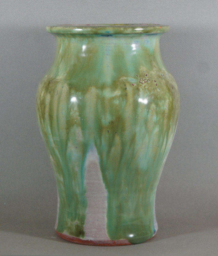 Axel Ebring pottery vase – Notch Hill - 10" high - (coll. #060)