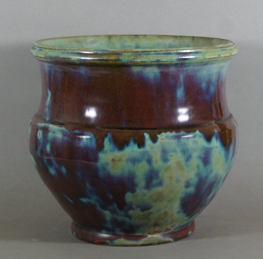 Axel Ebring pottery jardiniere – Vernon BC - 8" high