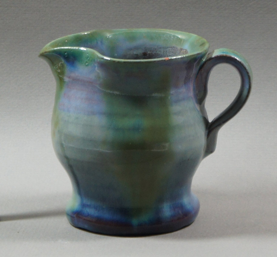 Axel Ebring pottery jug, unsigned - 4" high
